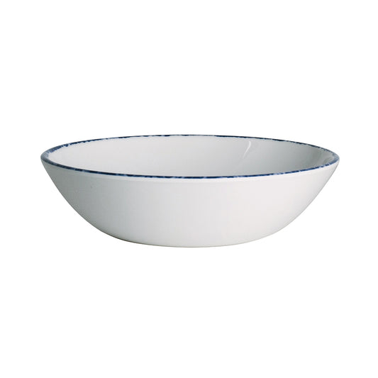 Creations Blue Dapple Melamine Round Coupe Bowl 11.7cm 5oz Pack of 24