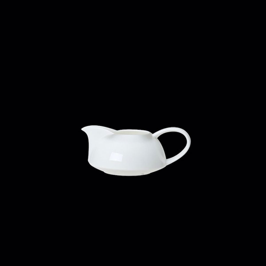 William Edwards Frost Bone China Round White Milk Jug 22cl 7.75oz Pack of 6