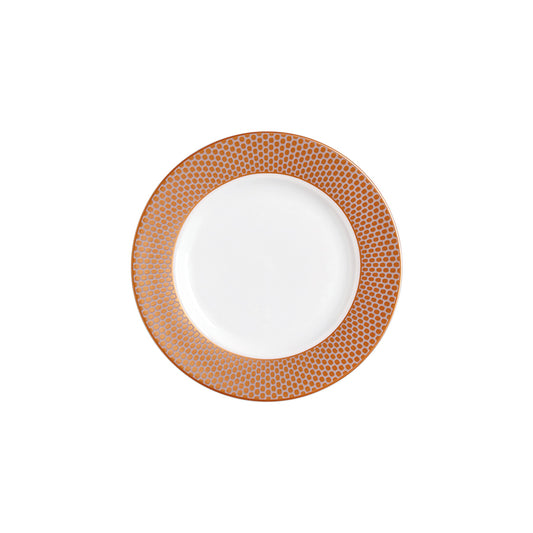 William Edwards Quanta Vitrified Bone China Round Copper Classic Plate 16.8cm Pack of 12