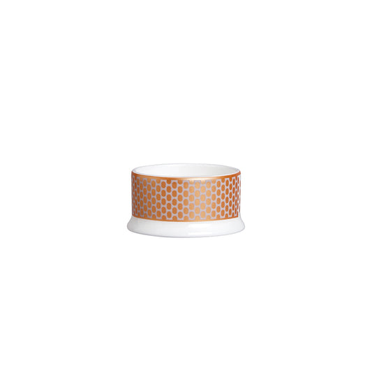 William Edwards Quanta Vitrified Bone China Round Copper Condiment Pot 5cl 1.75oz Pack of 24