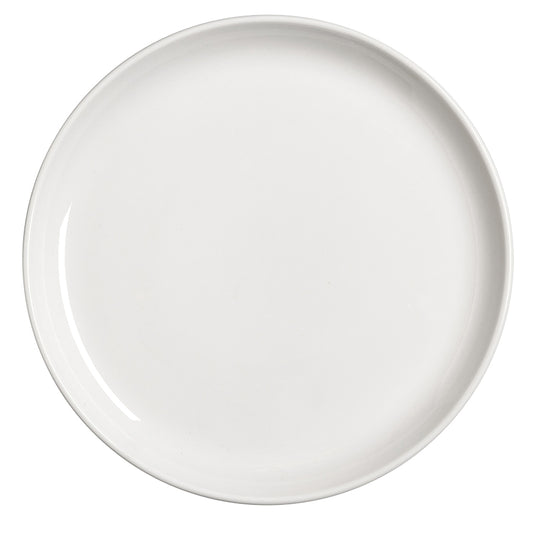 Steelite Nordic Vitrified Porcelain White Round Coupe Plate 28cm Pack of 12