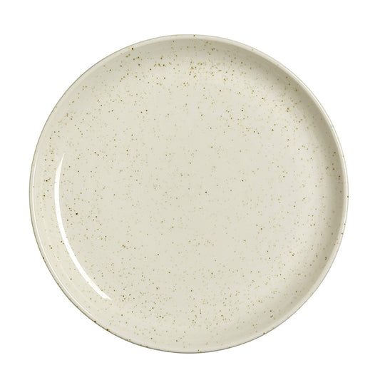 Steelite Amari Vitrified Porcelain Pepper Round Nordic Coupe Plate 25.25cm Pack of 12