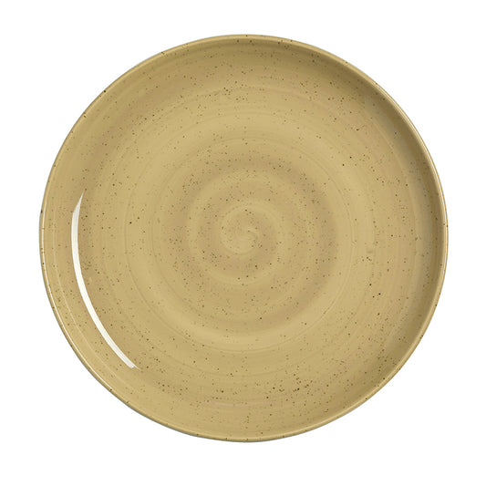 Steelite Amari Vitrified Porcelain Dijon Round Nordic Coupe Plate 25.25cm Pack of 12