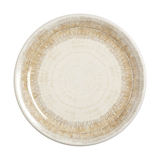 Steelite Petra Vitrified Porcelain Dune Round Coupe Plate 25.5cm Pack of 12