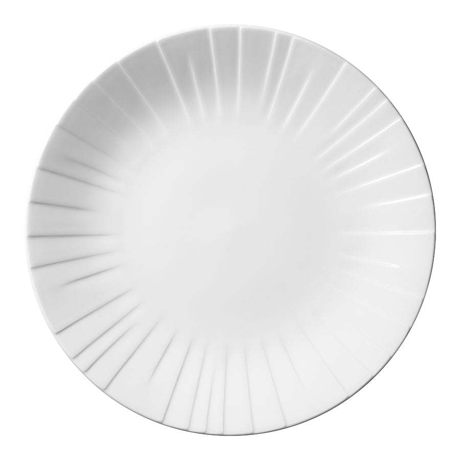 Steelite Alina Vitrified Porcelain White Round Gourmet Coupe Plate 28cm Pack of 6