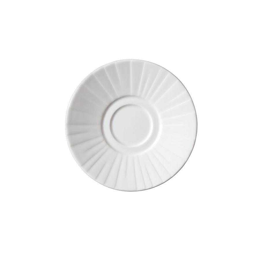 Steelite Alina Vitrified Porcelain White Round Saucer 15.25cm Pack of 36