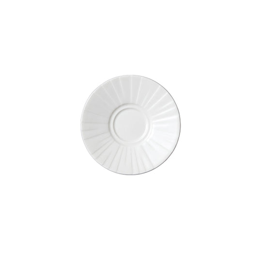 Steelite Alina Vitrified Porcelain White Round Saucer 11.75cm Pack of 12