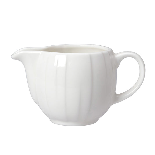 Steelite Alina Vitrified Porcelain White Jug 14.25cl 5oz Pack of 12