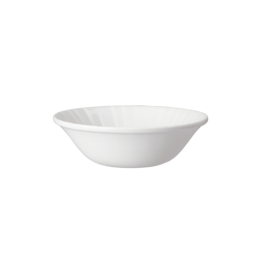 Steelite Alina Vitrified Porcelain White Round Oatmeal Bowl 16.5cm 18oz Pack of 36