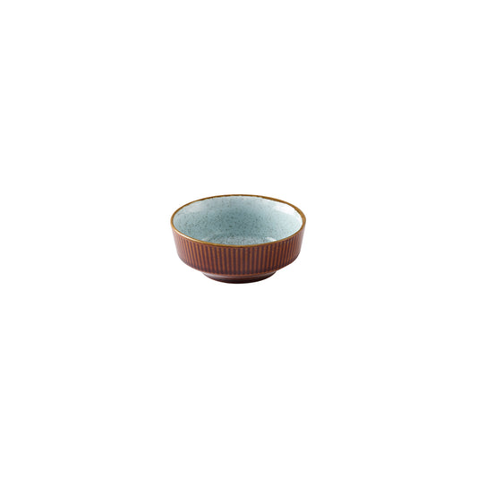 Churchill Nourish Vitrified Porcelain Cinnamon Brown Duck Egg Kochi Shallow Bowl 9oz Pack of 12