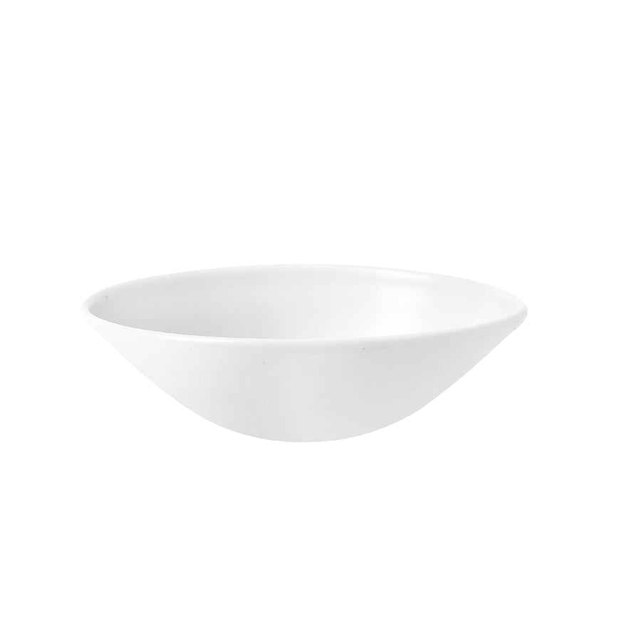 Churchill Evolve Vitrified Porcelain White Round Deep Coupe Bowl 22cm Pack of 6