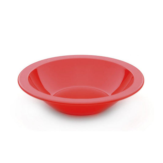 Harfield Red Narrow Rimmed Polycarbonate Bowl 15cm