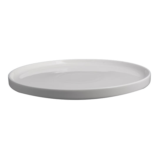 Creme Picasso Vitrified Porcelain White Stacking Plate 27cm Pack of 4