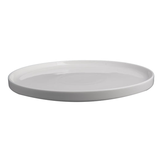 Creme Picasso Vitrified Porcelain White Stacking Plate 21cm Pack of 4