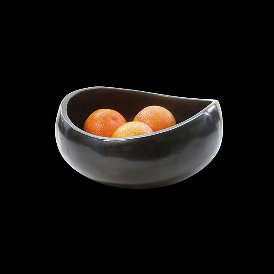 Kenny Mack Scoop Resin Round Ebony Pearl Bowl 24.1cm Pack of 2