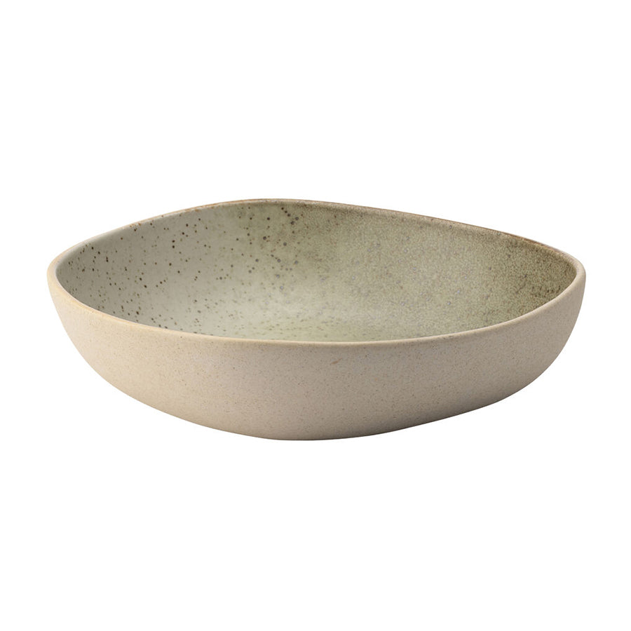 Utopia Solstice Vitrified Porcelain Irregular Round Bowl 25cm Pack of 6