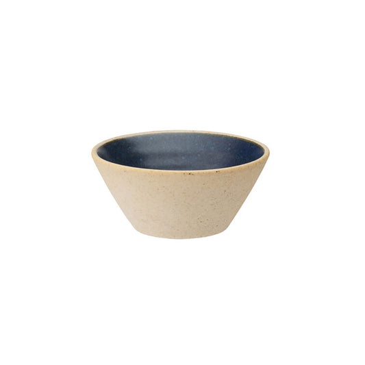 Utopia Ink Vitrified Porcelain Blue Round Conical Bowl 8cm Pack of 12