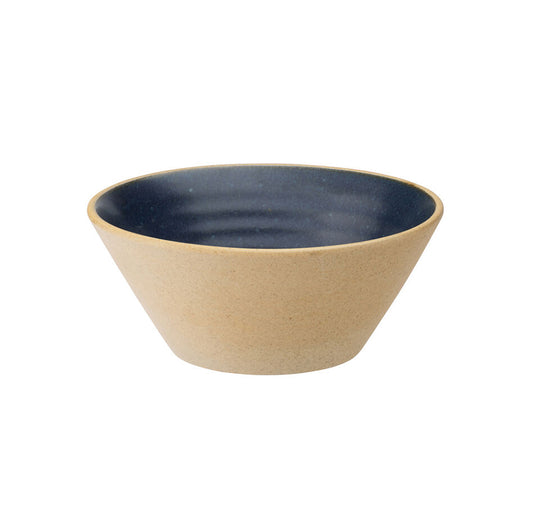 Utopia Ink Vitrified Porcelain Blue Round Conical Bowl 16cm Pack of 6