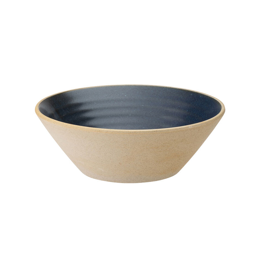 Utopia Ink Vitrified Porcelain Blue Round Conical Bowl 19.5cm Pack of 6