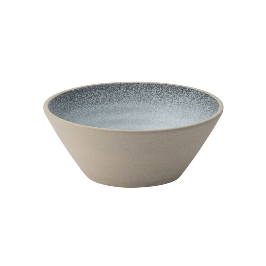 Utopia Moonstone Vitrified Porcelain White Round Conical Bowl 13cm Pack of 6