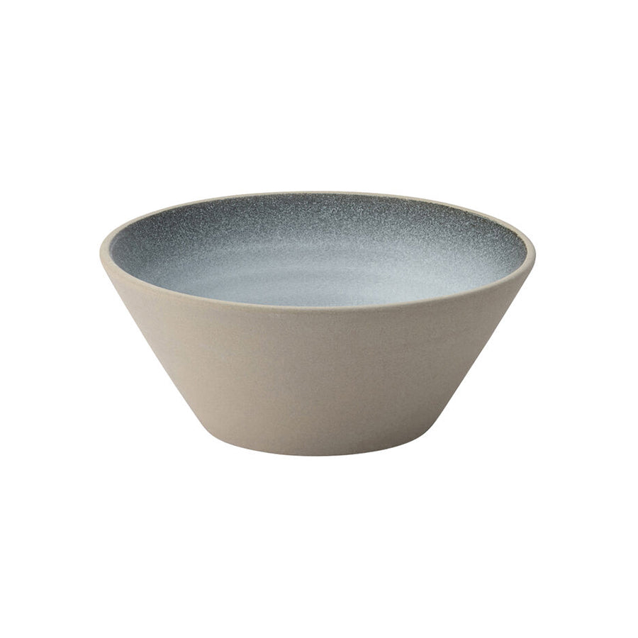 Utopia Moonstone Vitrified Porcelain White Round Conical Bowl 16cm Pack of 6