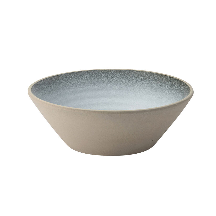 Utopia Moonstone Vitrified Porcelain White Round Conical Bowl 19.5cm Pack of 6