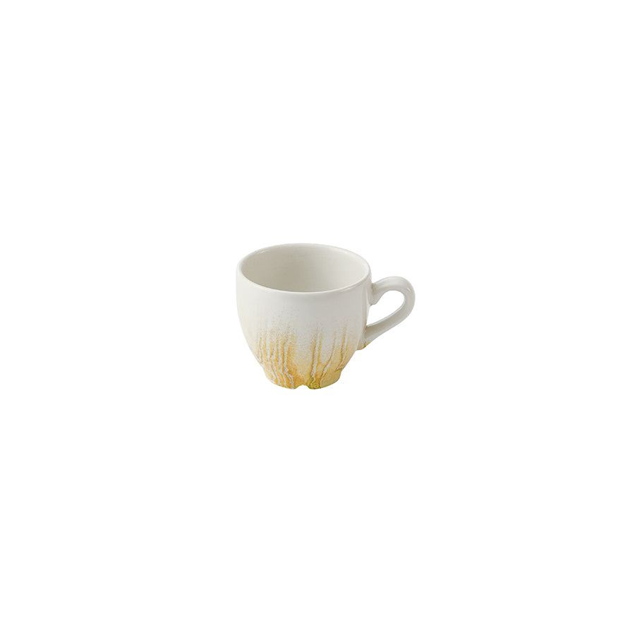 Churchill Tide Gold Vitrified Porcelain Cafe Espresso Cup 3.5oz Pack of 12