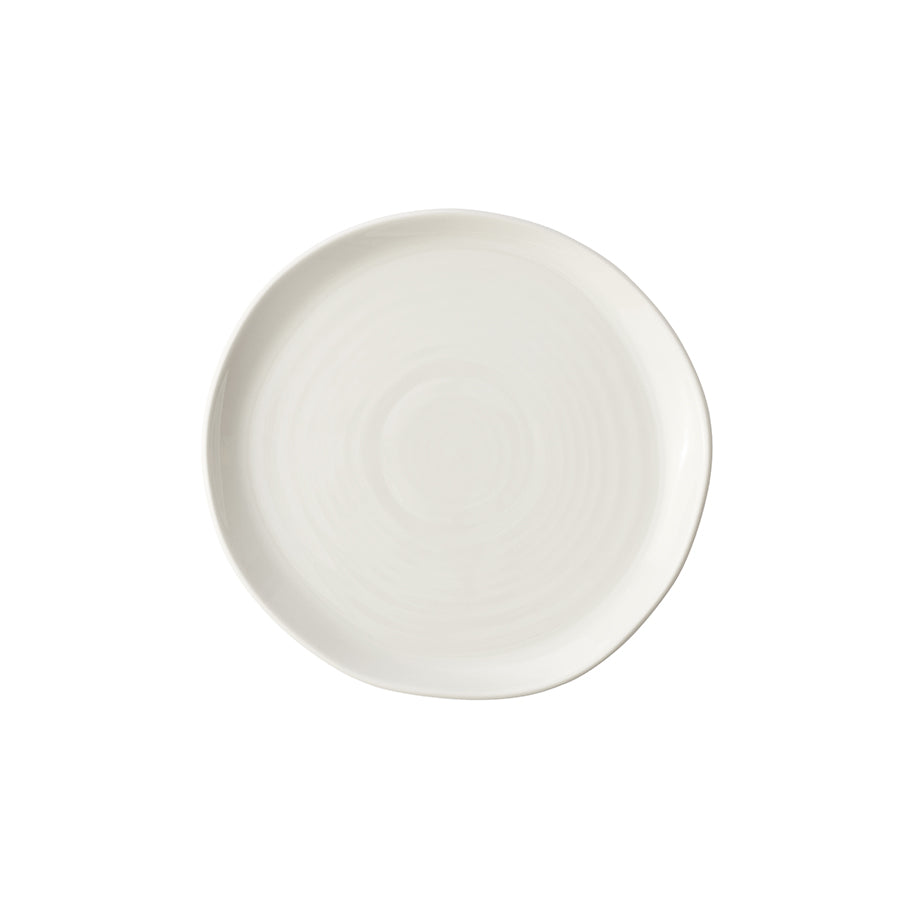 Churchill Envisage Natural White Vitrified Porcelain Plate 22cm Pack of 6