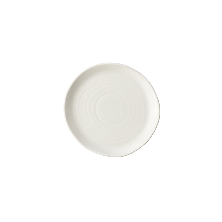 Churchill Envisage Natural White Vitrified Porcelain Plate 17cm Pack of 6