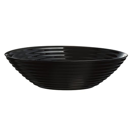 Luminarc Harena Tempered Opal Black Bowl 19cm Pack of 24