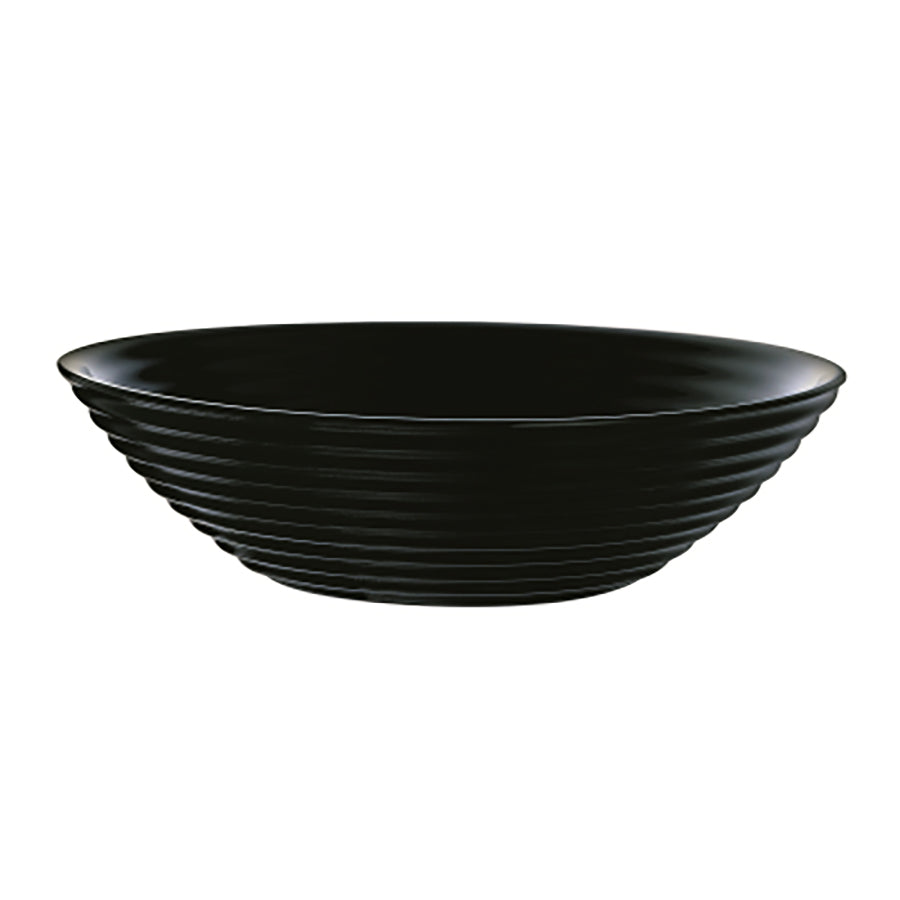 Luminarc Harena Tempered Opal Black Multipurpose Bowl 16cm Pack of 24