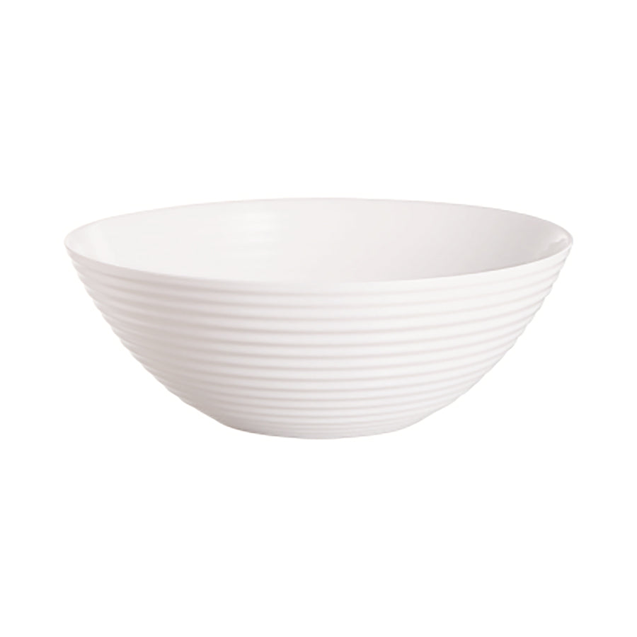 Luminarc Harena Tempered Opal White Bowl 27cm Pack of 6