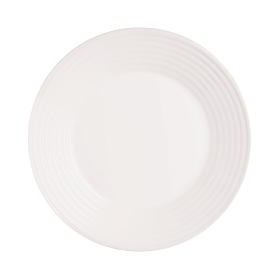 Luminarc Harena Tempered Opal White Dinner Plate 25cm Pack of 24