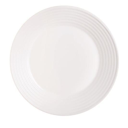 Luminarc Harena Tempered Opal White Dinner Plate 27cm Pack of 24