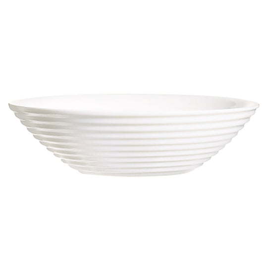 Luminarc Harena Tempered Opal White Soup Plate 23.5cm Pack of 24