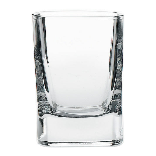 Luigi Bormioli Strauss Crystal Shot Glass 2oz 6cl Pack of 6