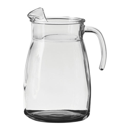 Pasabahce Niagra Glass Jug Ice Lipped 4pt