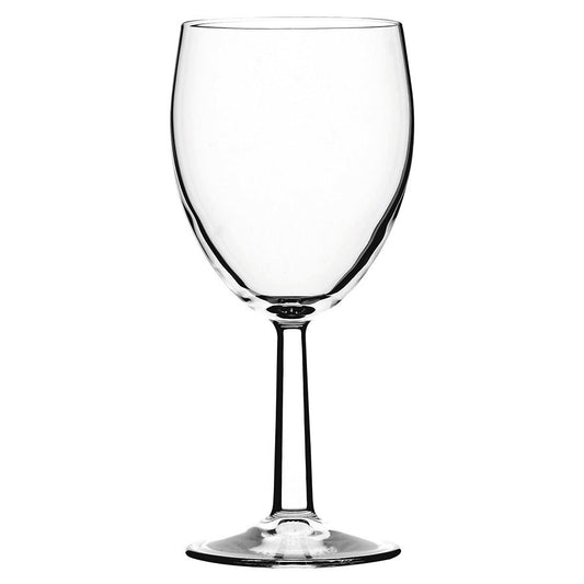 Pasabahce Saxon Wine Glass 12oz Lined @ 250ml CE Pack of 48