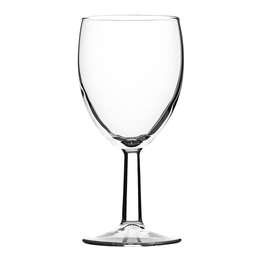 Pasabahce Saxon Wine Glass 9oz 26cl Lined @ 175ml CE Pack of 48