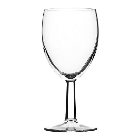 Pasabahce Saxon Wine Glass 9oz 26cl Lined @ 175ml CE Pack of 48