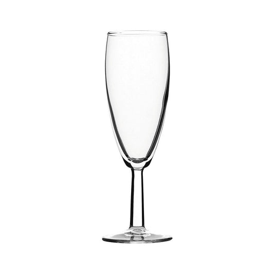 Pasabahce Saxon Glass Champagne Flute 2.25oz 15cl LCA @ 125ml Pack of 48