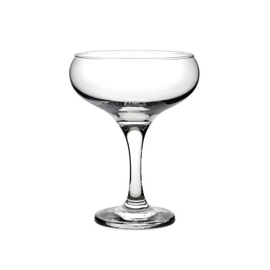 Pasabahce Bistro Champagne Saucer 9.5oz 27cl Pack of 12