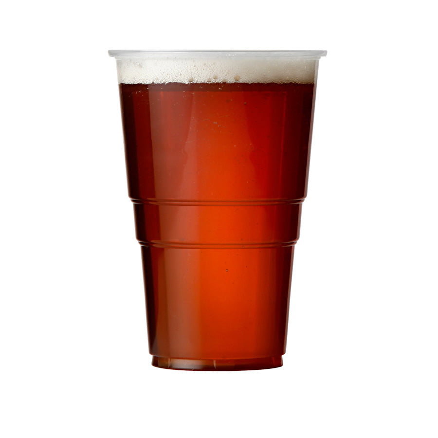 eGreen Flexy-Glass Polypropylene Beer Glass 20oz 56.8cl CE Marked @ 1 Pint Pack of 1000