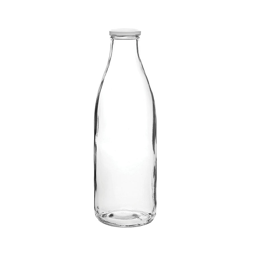 Utopia Lidded Glass Bottle 35oz 1 Litre Pack of 12