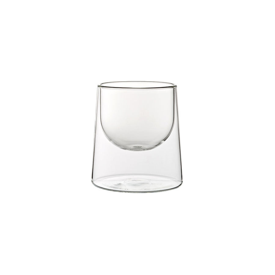 Utopia Double-Walled Glass Tasting Dish 7.75oz 22cl Pack of 6