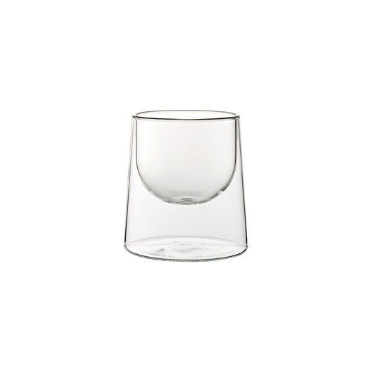 Utopia Double-Walled Glass Tasting Dish 7.75oz 22cl Pack of 6