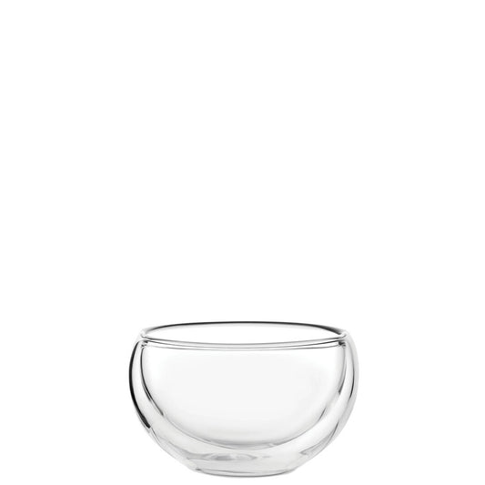 Utopia Double Walled Glass Mini Dip Dish 3oz 9cl Pack of 6