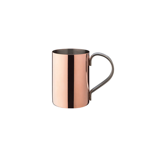 Utopia Slim Copper Plated Stainless Steel Mug 11.5oz 33cl Pack of 6