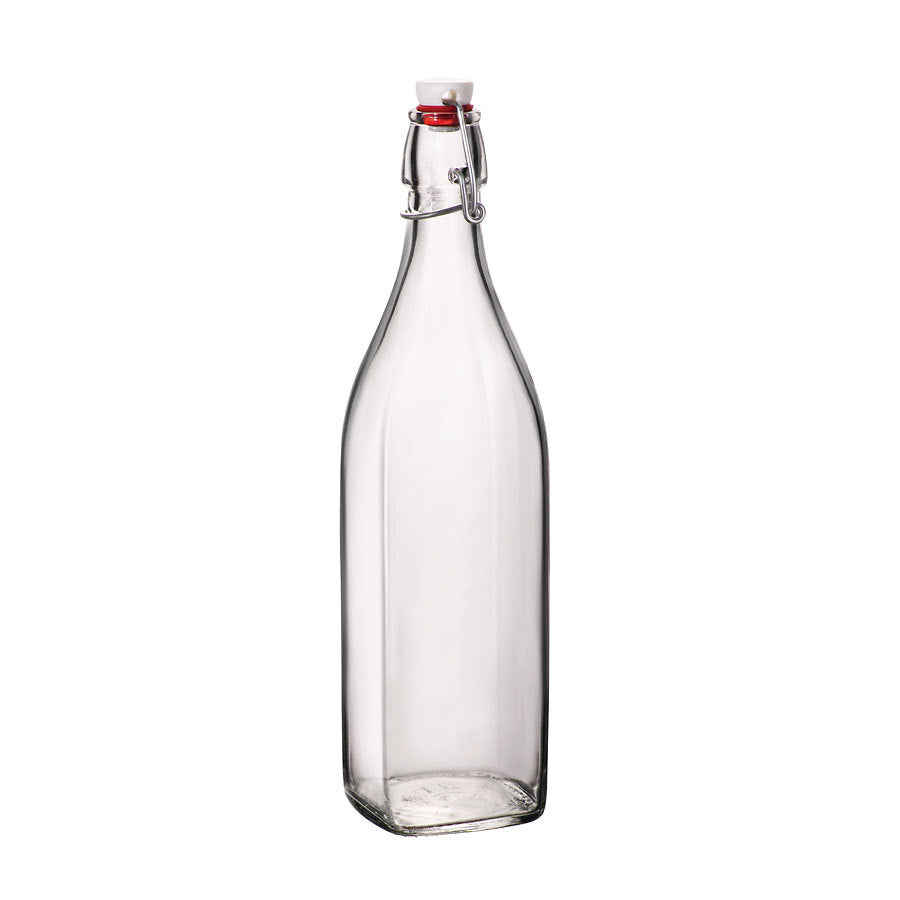 Bormioli Rocco Swing Bottle With Hermetic Lid 17oz Pack of 6