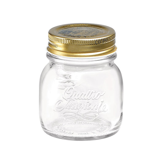 Bormioli Rocco Quattro Stagioni Glass Storage Jar 15cl Pack of 12